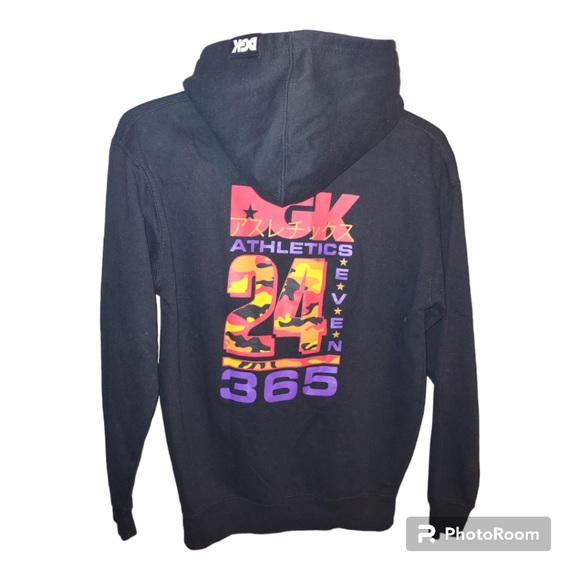 DGK youths Large black hoodie 80% cotton 20% polyester - Picture 2 of 4